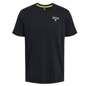 Kratka majica UA Curry Embroidered Splash ''Black''