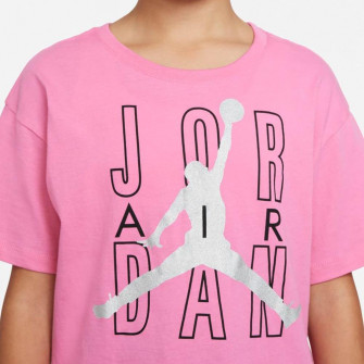 Dekliška kratka majica Air Jordan Air Shine ''Pink''