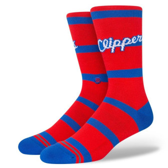 Nogavice Stance x NBA Los Angeles Clippers Classics Crew ''Red''