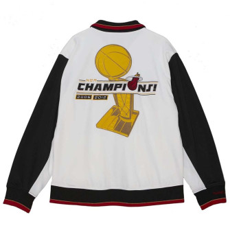 Jakna M&N NBA Miami Heat 2012 Authentic Championship ''White''