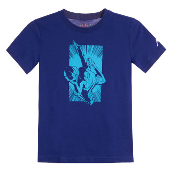 Otroška kratka majica Air Jordan Burst Graphic ''Blue''