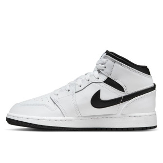 Otroška obutev Air Jordan 1 Mid ''White/Black'' (GS)