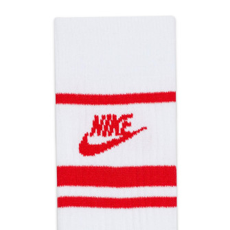 Nogavice Nike Sportswear Dri-FIT Everyday Essential Crew 3-Pack ''University red''