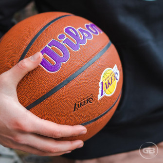 Košarkarska žoga Wilson NBA Team Composite Indoor/Outdoor ''LA Lakers'' (7)