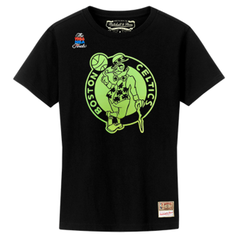 Kratka majica M&N NBA Boston Celtics Neon Logo ''Black''