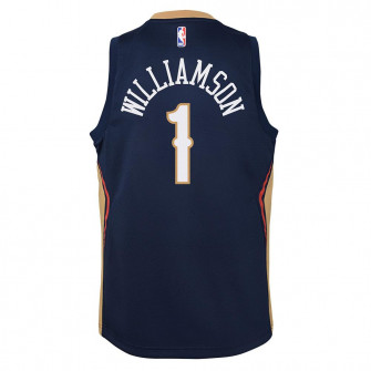 Otroški dres Nike Zion Williamson New Orleans Pelicans Icon Edition Swingman ''College Navy''