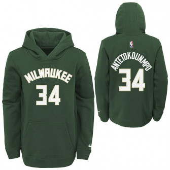 Otroški pulover Nike NBA Milwaukee Bucks Giannis Antetokounmpo ''Green''