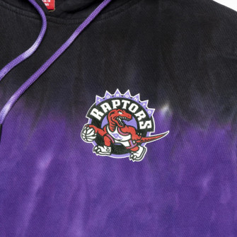 Pulover M&N Tie-Dye Toronto Raptors ''Black/Purple''