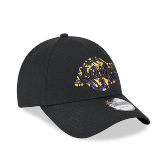 Kapa New Era NBA LA Lakers Seasonal Infill 9Forty ''Black''