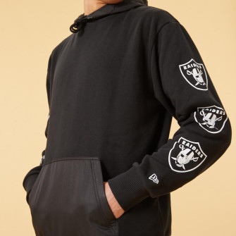 Pulover New Era NFL Las Vegas Raiders Sleeve Logo ''Black''