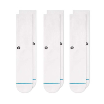 Nogavice Stance Icon 3-Pack High ''White''