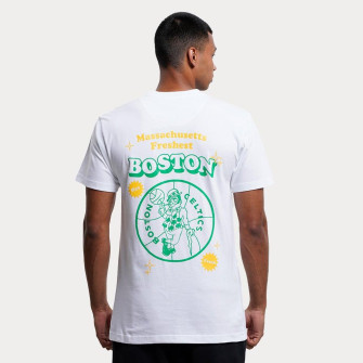 Kratka majica M&N NBA Boston Celtics Merch Take Out ''White''