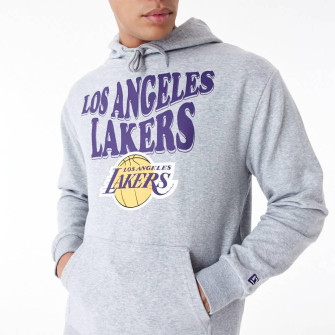Pulover New Era NBA LA Lakers Script Oversized ''Grey''