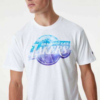 Kratka majica New Era NBA Los Angeles Lakers Sky Print ''White''