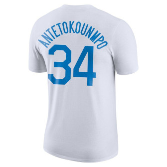 Kratka majica Nike Greece Giannis Antetokounmpo ''White''