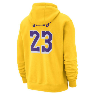 Pulover Nike NBA Club Los Angeles Lakers LeBron James ''Amarillo''