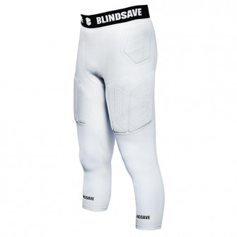 Kompresijske hlače Blindsave PRO+ 3/4 Tights ''White''