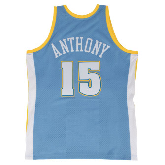 Dres M&N NBA Denver Nuggets Carmelo Anthony 2003-04 Swingman ''Blue''