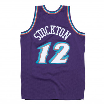 Dres M&N Swingman Utah Jazz Road 1996-97 John Stockton ''Purple''