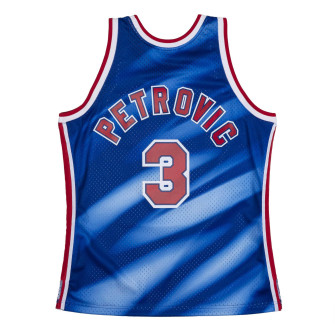 Dres M&N NBA New Jersey Nets 1990-91 Swingman ''Dražen Petrović''