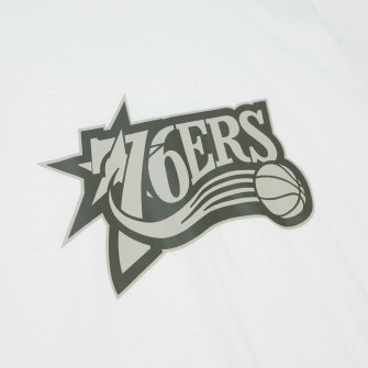 Kratka majica M&N NBA Philadelphia 76ers Cream ''Off White''