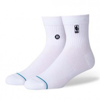 Nogavice Stance NBA Logoman Quarter ''White''