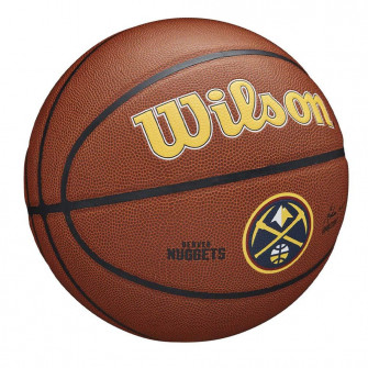 Košarkarska žoga Wilson NBA Team Composite Indoor/Outdoor ''Denver Nuggets'' (7)