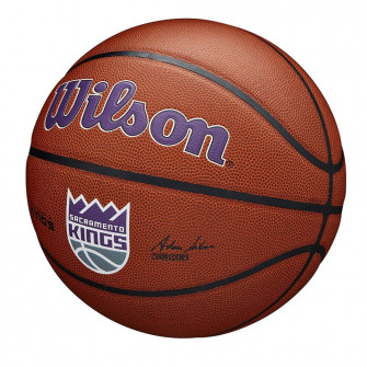 Košarkarska žoga Wilson NBA Team Composite Indoor/Outdoor ''Kings'' (7)