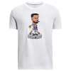 Otroška kratka majica UA Curry Bobblehead ''White''