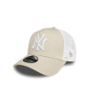 Otroška kapa New Era New York Yankees League Essential Stone Trucker "Cream"
