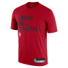 Kratka majica Nike NBA Chicago Bulls Dri-Fit Practice ''University Red'' 