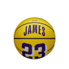 Košarkarska žoga Wilson NBA Los Angeles Lakers Lebron James Icon ''Yellow'' (3)