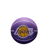 Mini žoga Wilson NBA Team Dribbler Los Angeles Lakers ''Purple''