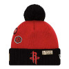 Zimska kapa New Era NBA Houston Rockets Draft Knit