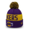 Zimska kapa New Era NBA Los Angeles Lakers Team Tonal Knit ''Purple''