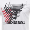 Kratka majica New Era NBA Logo Repeat Chicago Bulls ''White''