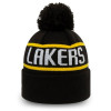 Otroška zimska kapa New Era Los Angeles Lakers Bobble Knit Hat
