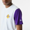 Kratka majica New Era Colour Block Los Angeles Lakers ''White''