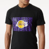 Kratka majica New Era NBA Los Angeles Lakers Wordmark ''Black''