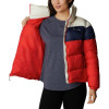 Ženska jakna Columbia Puffect Color Block ''Red/Black/White''