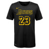 Otroška majica Nike NBA City Edition Lebron James Los Angeles Lakers