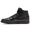 Air Jordan 1 Mid ''Triple Black''