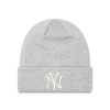 Ženska zimska kapa New Era MLB NY Yankees Metallic Logo ''Grey''