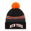 Zimska kapa New Era NBA75 City Edition New York Knicks ''Black/Orange''