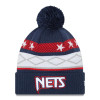 Zimska kapa New Era NBA75 City Edition Brooklyn Nets ''Blue/Red/White''