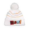 Zimska kapa New Era NBA Miami Heat City Edition Knit ''White''