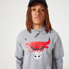 Pulover New Era NBA Chicago Bulls Drip Logo ''Grey''