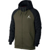 Pulover Air Jordan Jumpman Fleece ''Olive Canvas/Black''