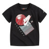 Otroška kratka majica Air Jordan Graphic Crew ''Black''
