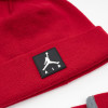 Otroški komplet Air Jordan Offset Air Patch Beanie ''Red''